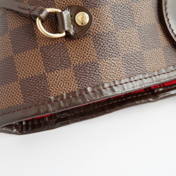 Authentic Preowned Louis Vuitton Damier Ebene Neverfull MM - Picture 4 of 16